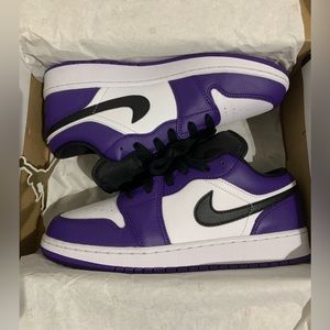 Air Jordan 1 Low Court Purple GS